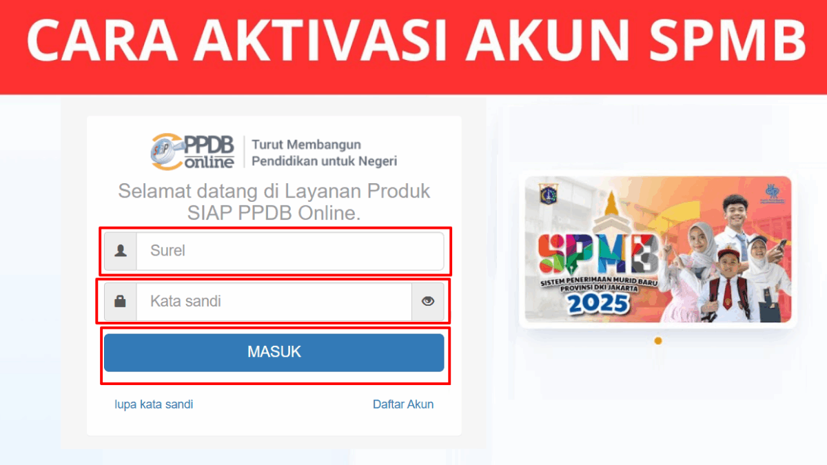 Ini Cara Dapat Kode Aktivasi SPMB Jakarta 2025, Wajib Tahu
