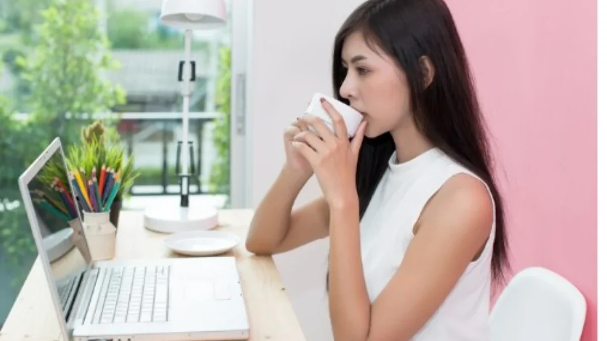 ILUSTRASI Konsumsi kopi sachet rendah kafein. (freepik)