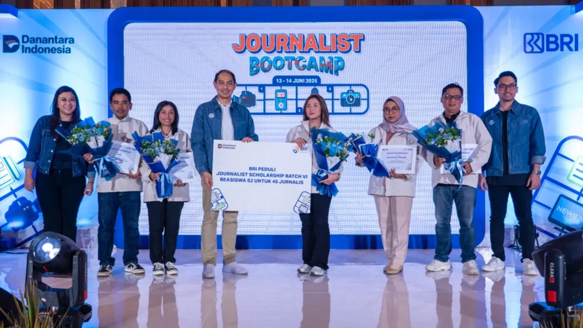 BRI Fellowship Journalism 2025 Kukuhkan 45 Jurnalis sebagai Penerima Beasiswa Pascasarjana