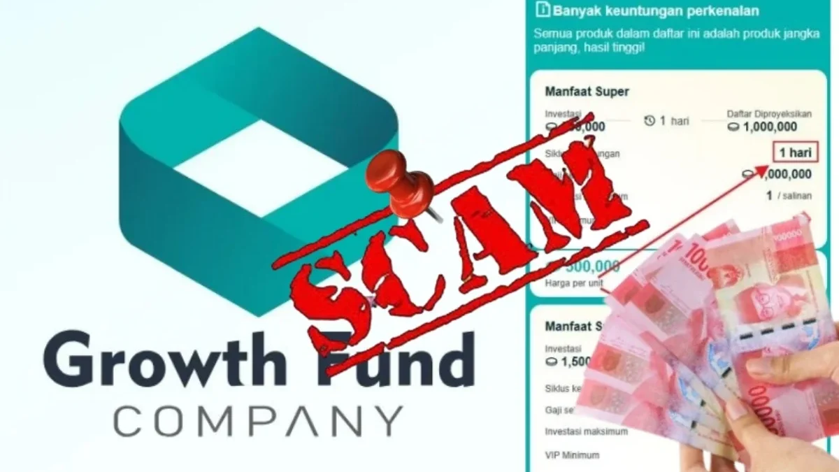 FIX SCAM, Aplikasi Growth Fund Tak Bisa Tarik Saldo Lagi Aplikasi Growh yang kini sudah scam