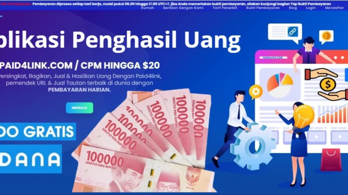 Aplikasi penghasil Saldo DANA Gratis dari Google.