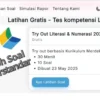 Link yang berisi Contoh soal Tes Terstandar untuk Jalur Prestasi SPMB 2025.
