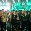 Kafilah Kabupaten Bandung yang berhasil menjadi Juara Umum MTQH ke-39 tingkat Provinsi Jawa Barat.