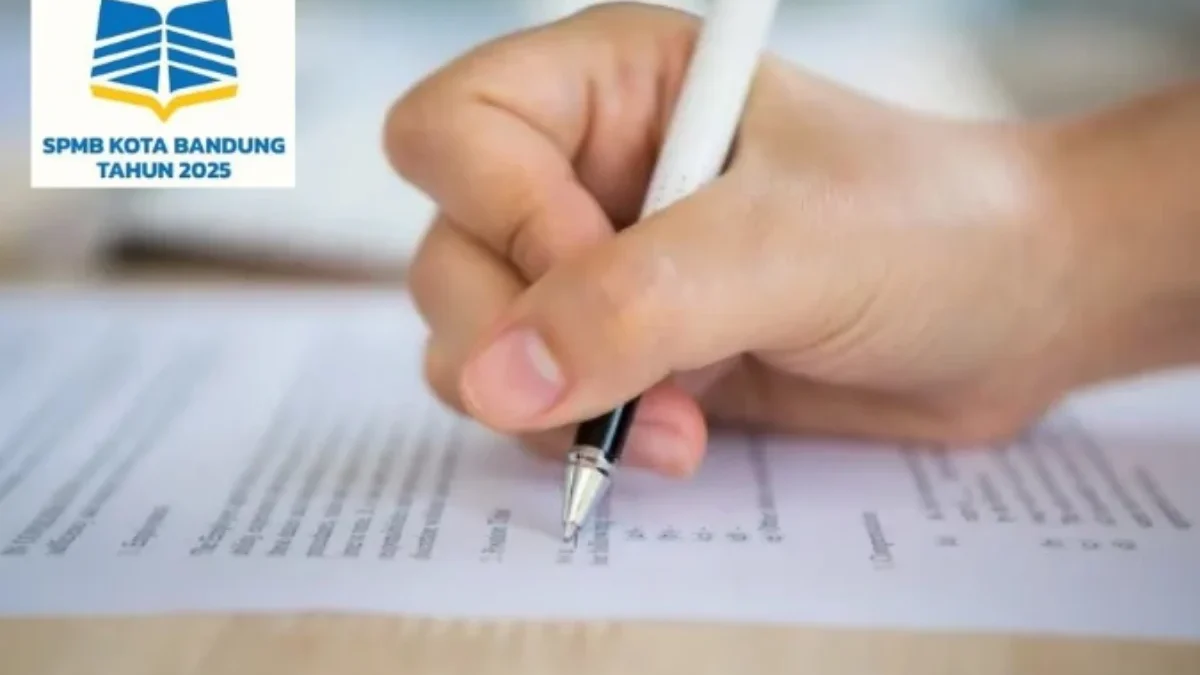 ILUSTRASI Tes terstandar daerah SPMB Kota Bandung 2025.