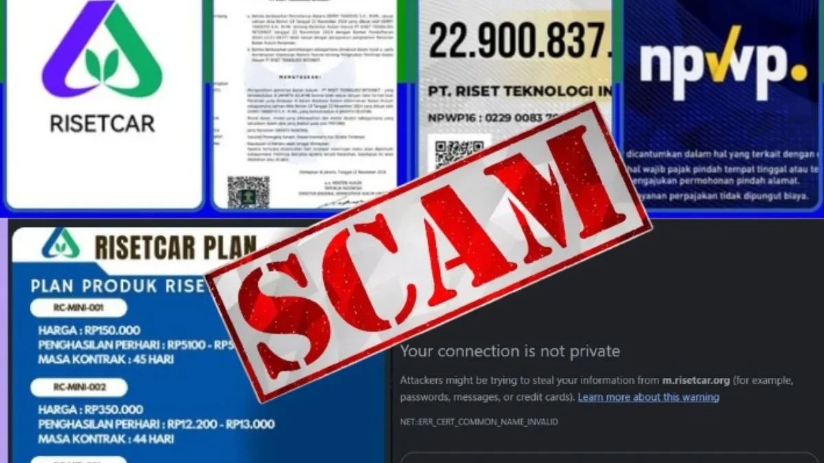 RISETCAR: APLIKASI SEWA MOBIL OTONOM DENGAN BAGI HASIL ATAU RISIKO PONZI? Risetcar: Aplikasi Sewa Mobil Otonom dengan Bagi Hasil atau Risiko Ponzi?