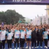 Kapolresta Bandung, Kombes Pol Aldi Subartono beserta Forkopimda dan Masyarakat saat Lomba Lari dalam memepringati HUT Bhayangkara ke-79 tahun 2025.