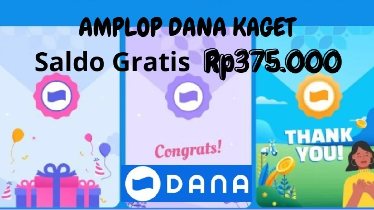 Amplop DANA Kaget Edisi spesial akhir Juni 2025