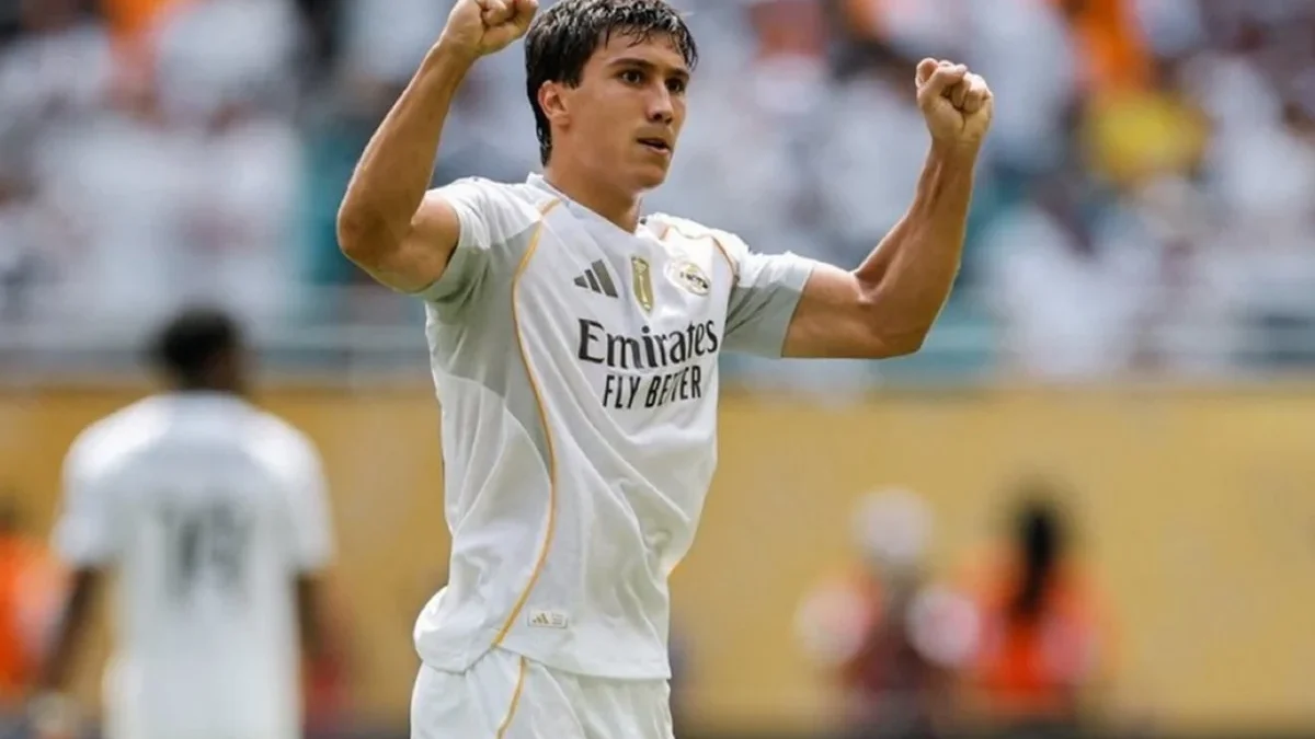 Profil Gonzalo Garcia, pengganti Mbappe yang jadi penyelamat Real Madrid saat lawan Al Hilal di Piala Dunia Antarklub. Foto: Selebrasi Garcia setelah cetak gol ke gawang Al Hilal, 19 Juni 2025. -Real Madrid Official -