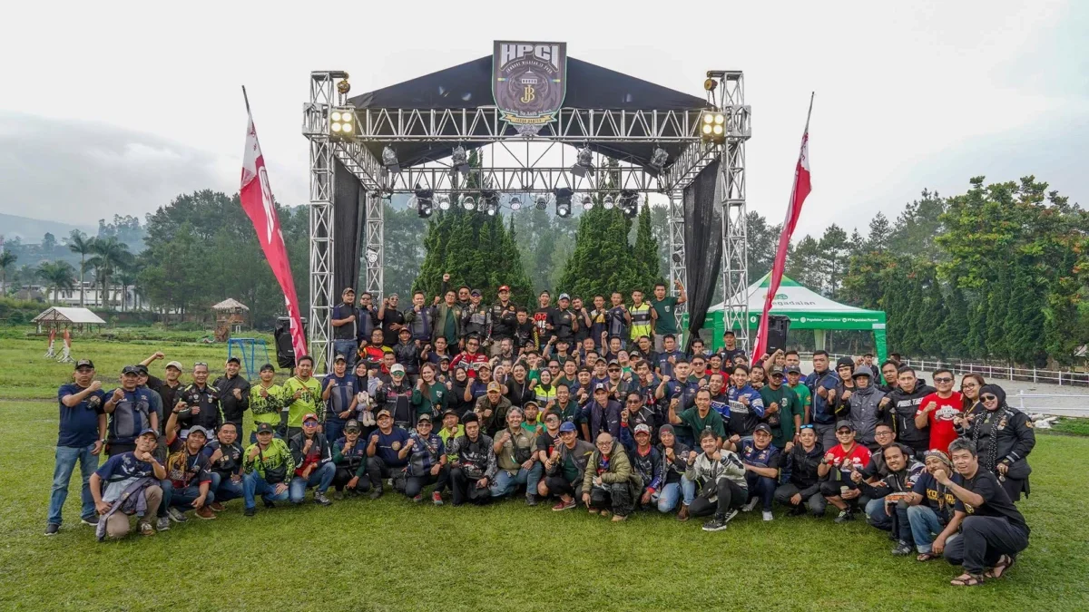 Biker Honda PCX yang juga Peserta Jambore HPCI Wilayah Jabar dan Banten.