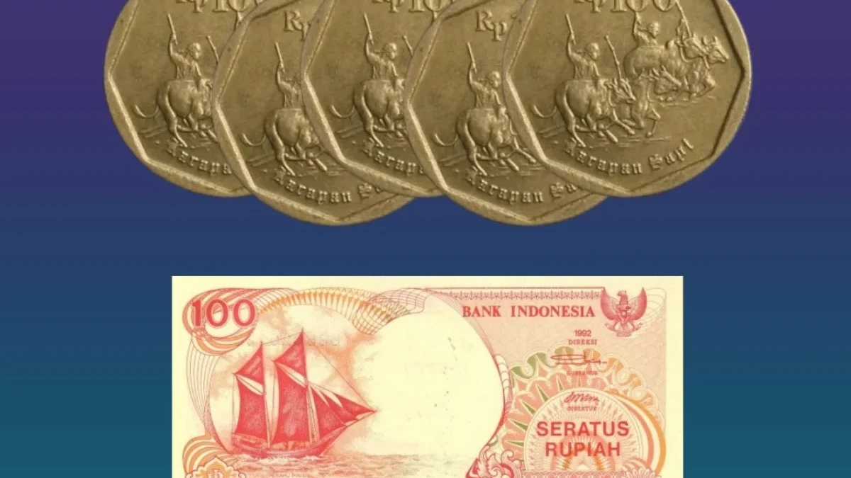 uang kuno 100 rupiah