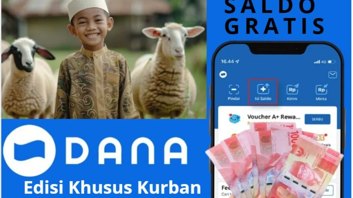 Saldo DANA gratis Edisi spesial Kurban.
