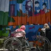 Menilik Mural Kampung Binong yang Libatkan Perempuan Disabilitas