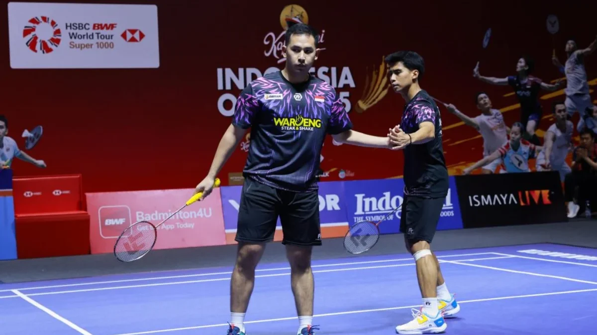 Bungkam Anak Asuh Coach Naga Api, Sabar/Reza Capai Final BWF Super 1000 Pertamanya di Indonesia Open