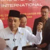 Wakil Wali Kota Bandung Erwin saat meninjau USB Fair dan Career Expo di Jalan P.H.H. Mustofa No. 68, Bandung, pada Rabu (4/6/2025).