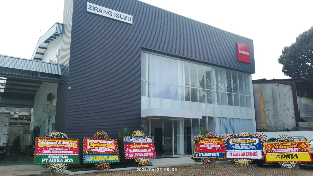 Zirang Isuzu Cimahi Resmi Pindah ke Lokasi Baru yang Lebih Luas dan Lengkap
