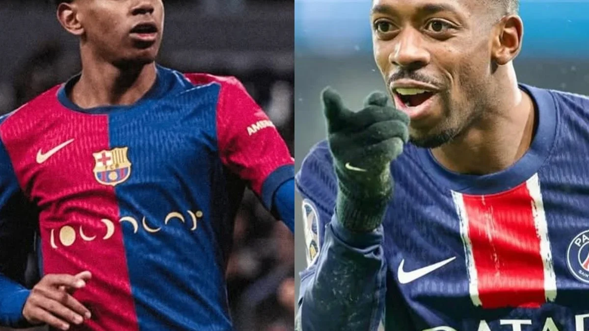 Yamal dan Dembele/ Kolase Foto instagramInstagram@lamineyamal/@o.dembele7-