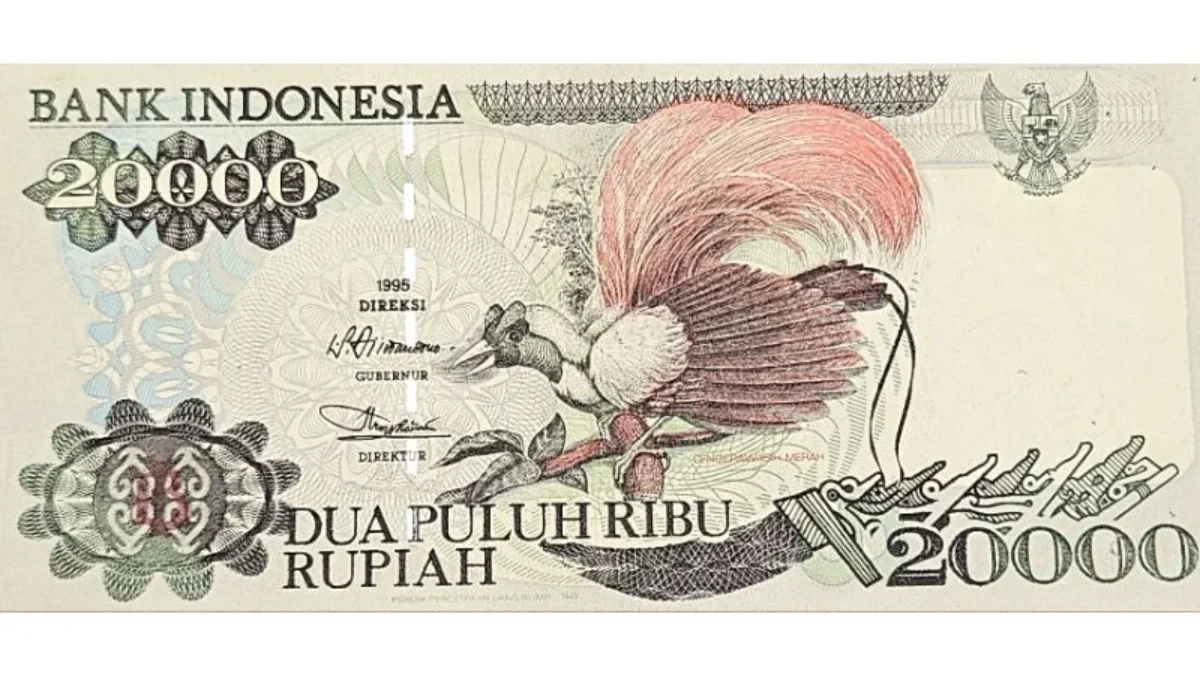 Harga Jual Terbaru Uang Kuno 20 Ribu Burung Cendrawasih di Tahun 2025