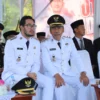 Bupati dan Wakil Bupati Bandung Barat, Jeje Ritchie-Asep Ismail saat menghadiri giat di Ngamprah. Dok Jabar Ekspres/Suwitno