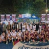 Wali Kota Bogor, Dedie A. Rachim dan jajaran bersama sejumlah Atlet Bola Basket Kota Bogor. (Yudha Prananda / Jabar Ekspres)