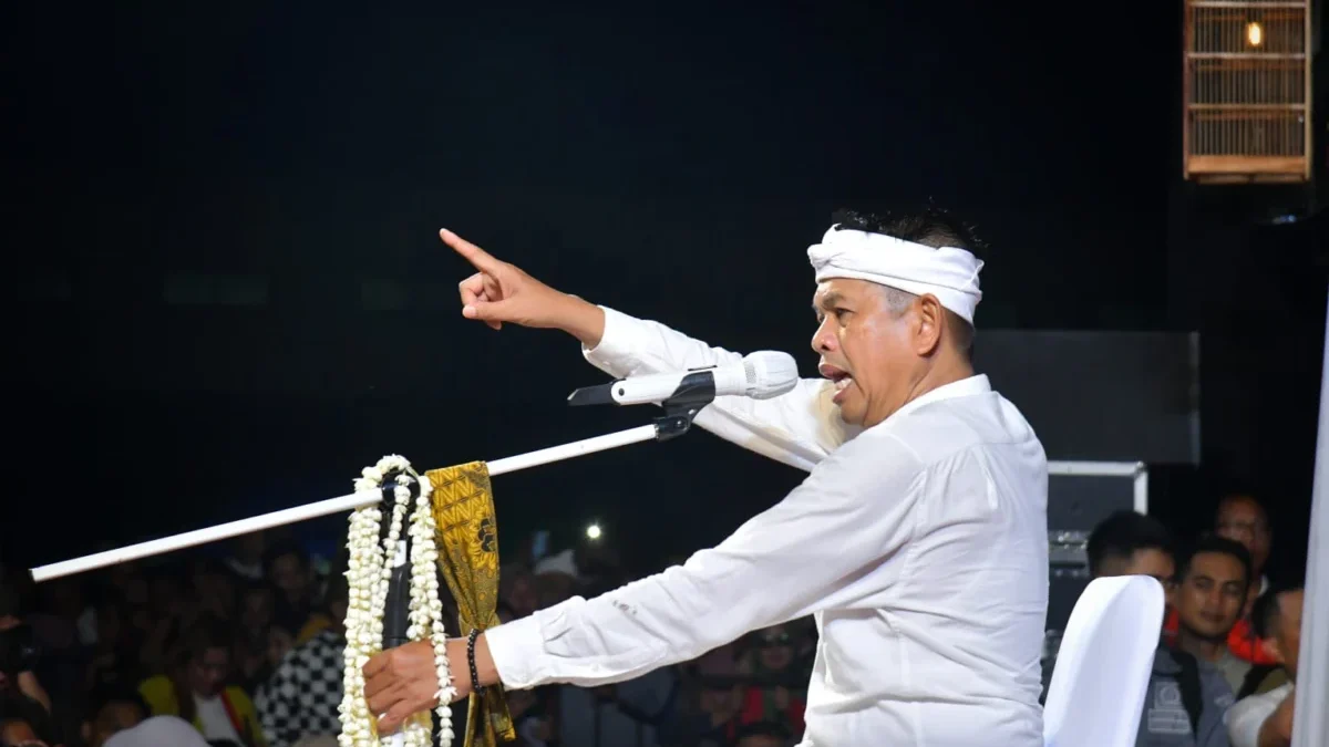 Gubernur Jawa Barat Dedi Mulyadi