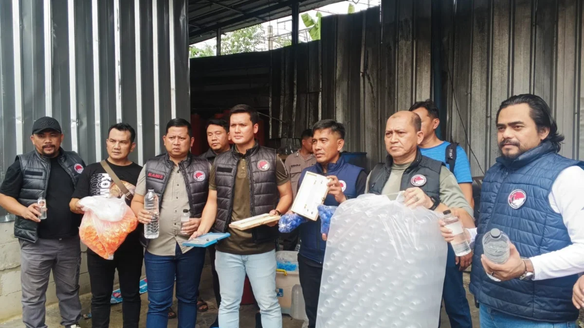 Sat Narkoba Polres Bogor Kota bersama Polres Bogor ungkap kasus peredaran miras Ilegal