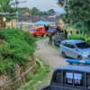 Temuan mortir di Perumahan Cimanggung Residence, Desa Cimanggung, Kecamatan Cimanggung, Kabupaten Sumedang. (Istimewa)