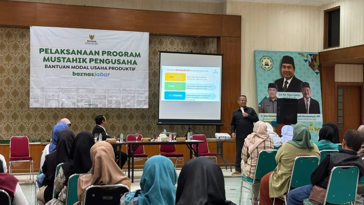 BAZNAS Jabar dan Yayasan SAPA Bantu 40 Mustahik menjadi Pengusaha BAZNAS Jabar dan Yayasan SAPA Bantu 40 Mustahik menjadi Pengusaha