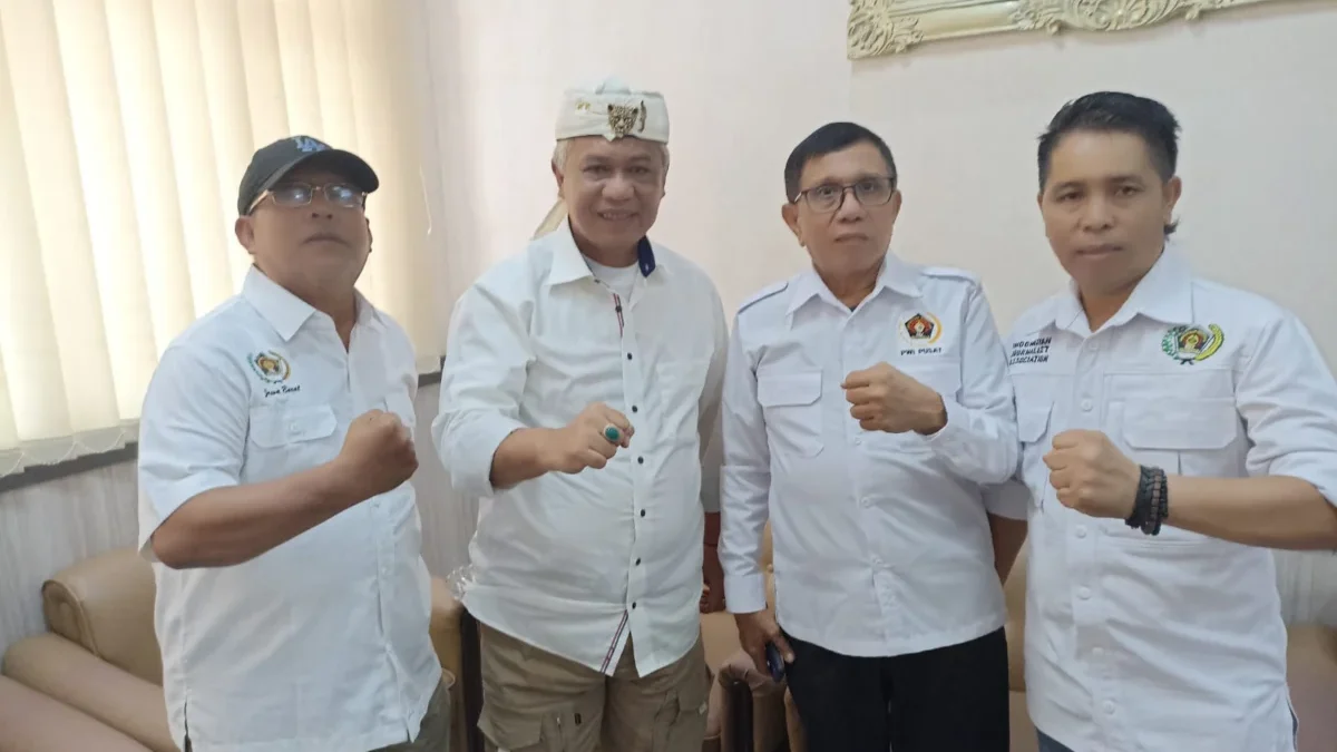 Ketua PWI Pusat Tunjuk Kang Awing Sebagai Plt Ketua PWI Kabupaten Bandung
