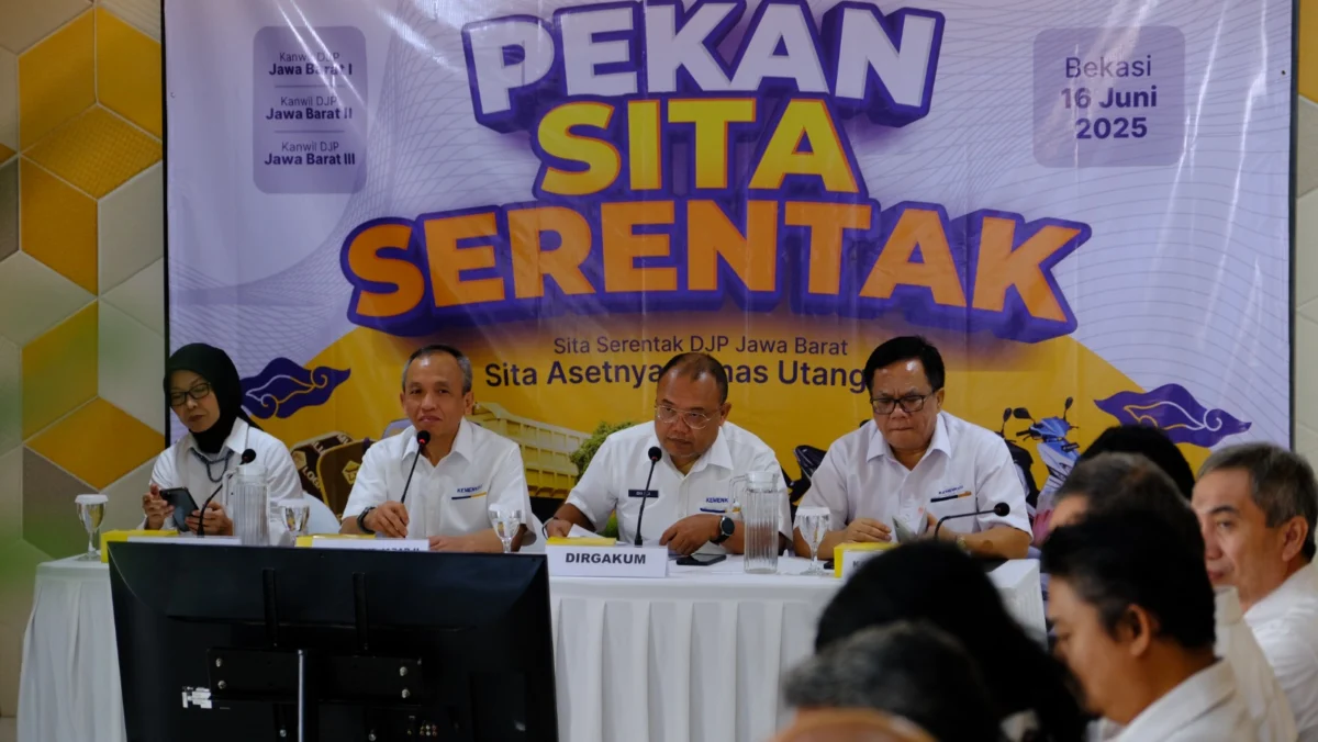 DJP Jawa Barat Sita 133 Aset Penunggak Pajak Senilai Rp16,69 Miliar