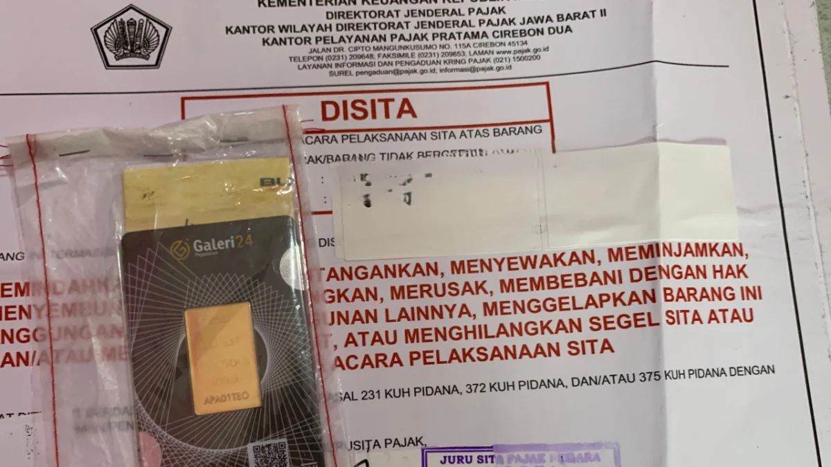 DJP Jawa Barat Sita Aset Penunggak Pajak Sebesar 10,8 Miliar 