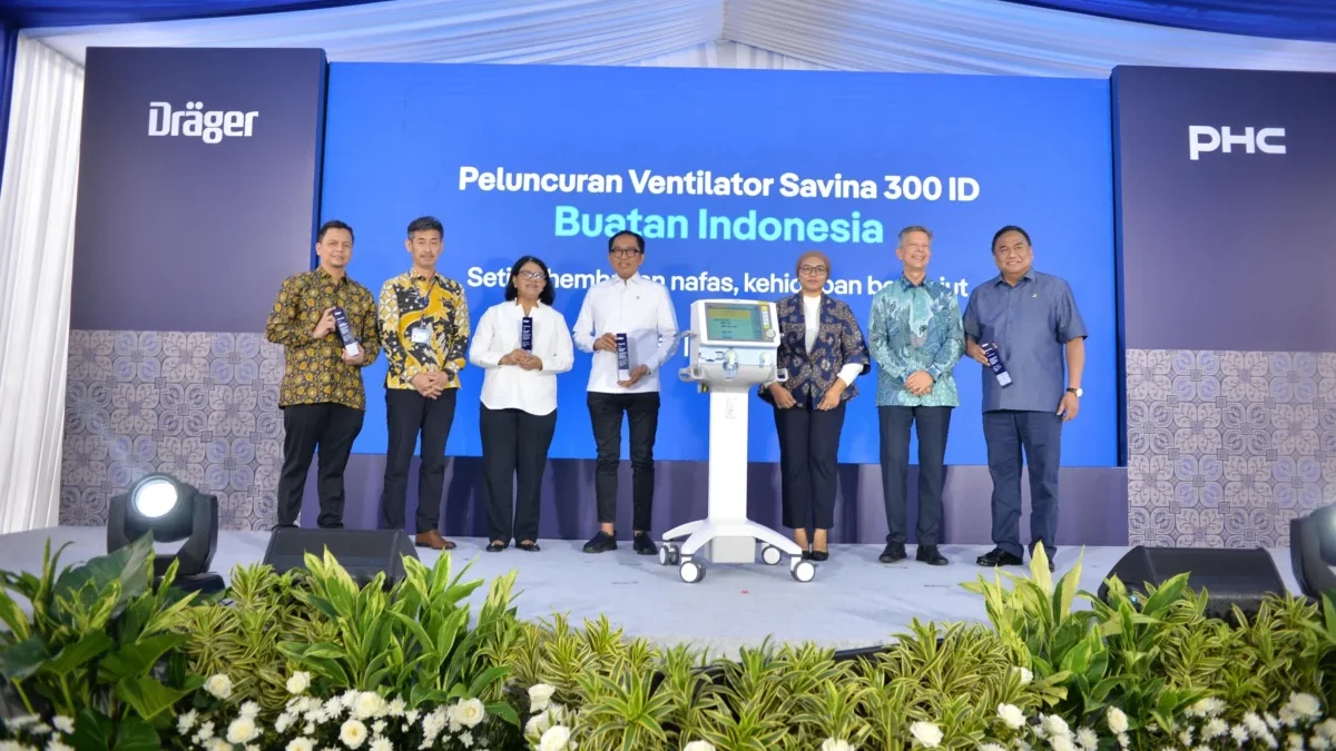 Dukung Pemerataan Akses Kesehatan, Dräger Indonesia Luncurkan Ventilator Dräger Pertama Buatan Indonesia, Savina 300 ID