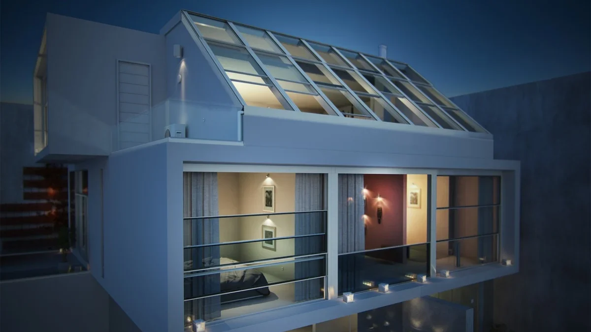 Ilustrasi villa. (foto/Pixabay)