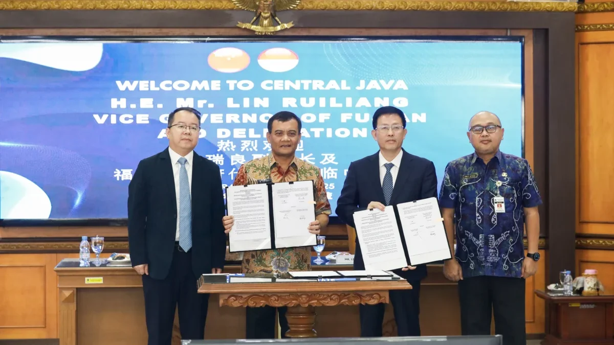 Tarik Investor China, Kabupaten-Kota di Jateng Diminta Siapkan Konsep Sister City Pemprov Jateng teken mou kerjasama dengan China