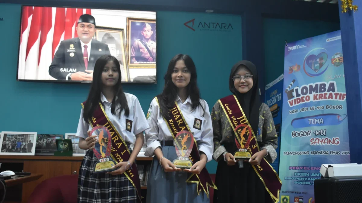 Bupati Bogor Rudy Susmanto apresiasi Pemenang Lomba Video Kreatif HJB ke-543