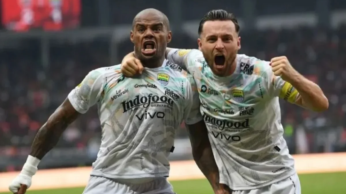 Marc Klok dan David da Silva di Persib/Foto: Antara/
