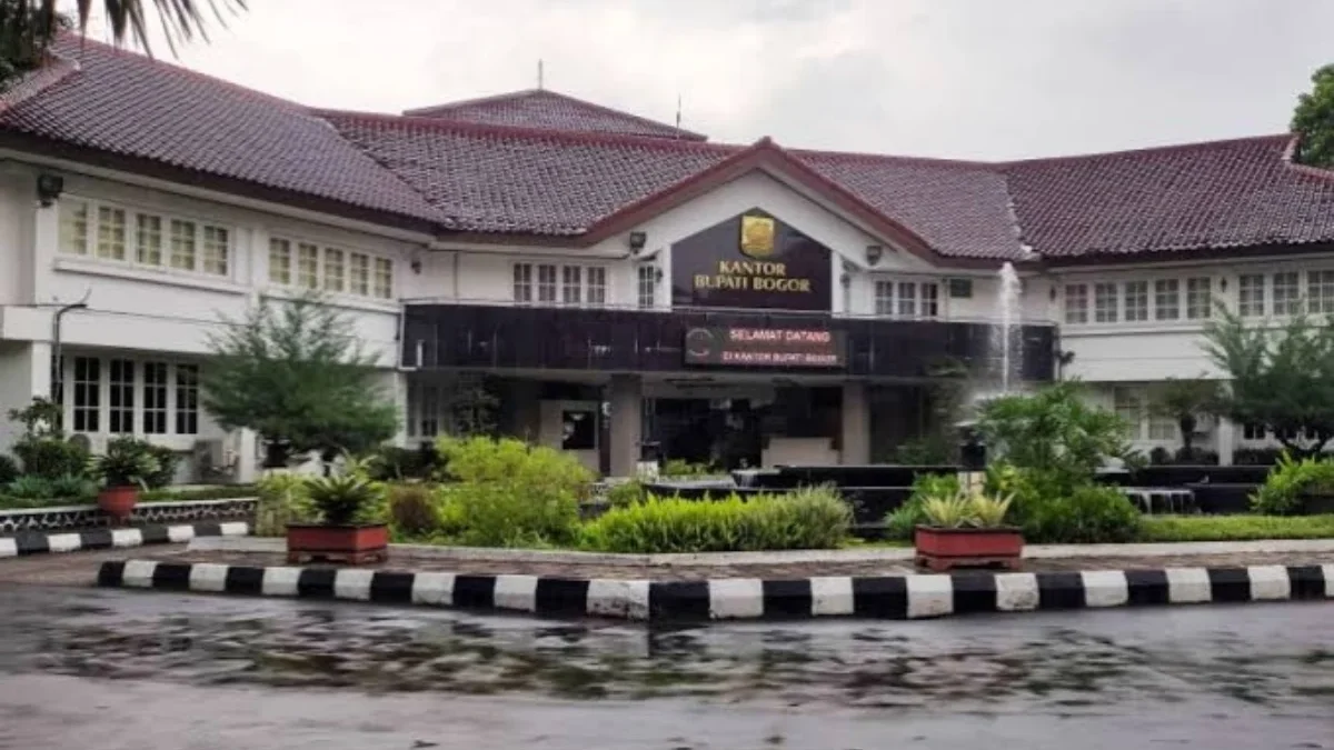 Gedung Pemkab Bogor. Foto/ANTARA