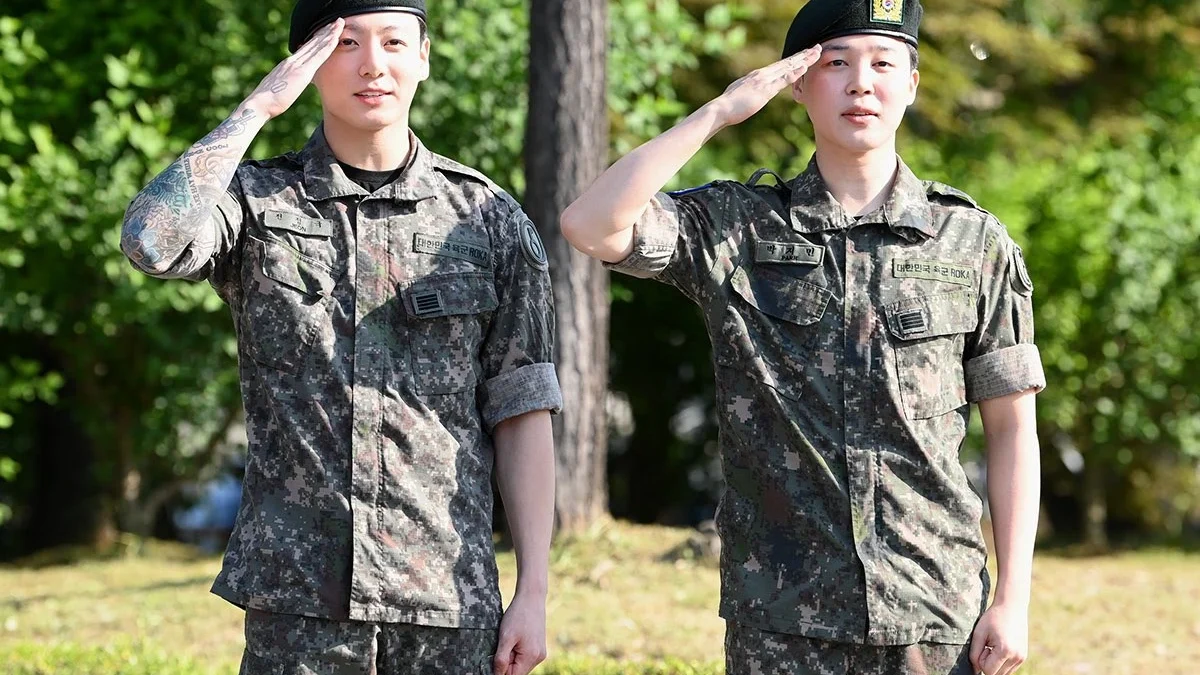 Jimin dan Jungkook BTS Resmi Selesai Wamil Hari Ini Susul RM dan V, Suga Kapan? Jimin dan Jungkook BTS Resmi Selesai Wamil Hari Ini Susul RM dan V, Suga Kapan?