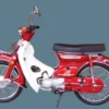 Motor Bebek Gaya Klasik ( Sumber Gambar: Tangkapan Layar YouTube classic story)