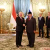 Presiden Prabowo dan Presiden Federasi Rusia, Vladimir Putin