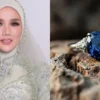 Curi Perhatian! Cincin Blue Sapphire Mulan Jameela Mirip Milik Maia Estianty