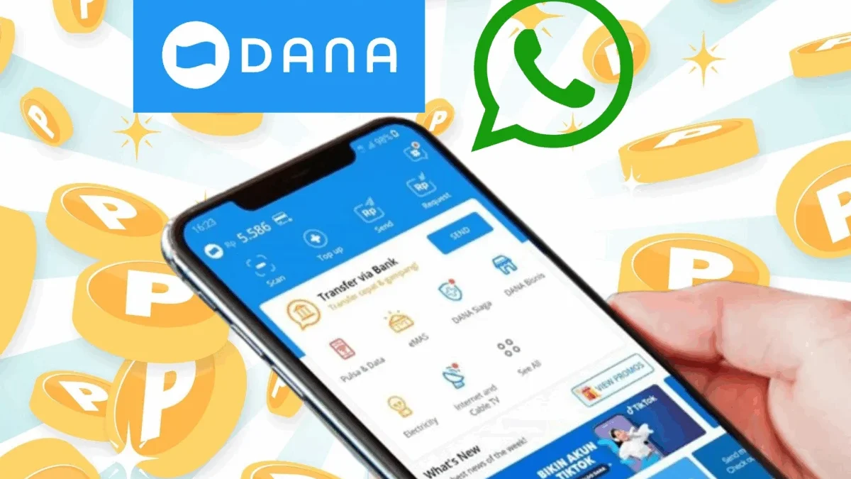 Klaim Rp367.098 Saldo DANA Gratis Cuma Pakai Nomor WA Kamu