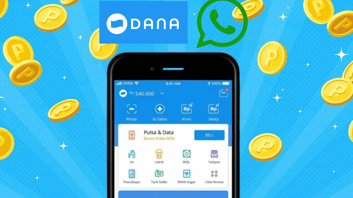 Cara Mudah Dapat Saldo DANA Gratis Rp34.000 per Hari Cuma Pakai Nomor WA Ayo Daftarkan Nomor WA Kamu Dapat Saldo DANA Gratis Rp367.907, Begini Caranya!