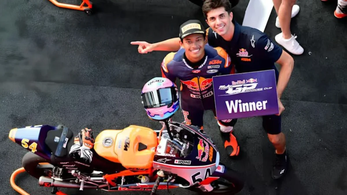 Veda Ega Pratama Raih Dua Kemenangan Dramatis di Red Bull Rookies Cup Mugello Veda Ega Pratama