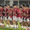 Skuad Timnas Indonesia jelang laga menghadapi China/Foto: Antara/