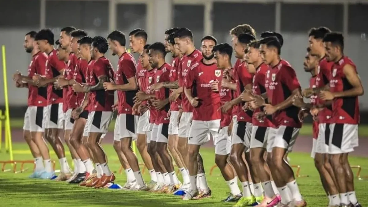 Waspada Covid-19, PSSI Perketat Pengamanan Timnas Jelang Duel Kontra China Skuad Timnas Indonesia jelang laga menghadapi China/Foto: Antara/