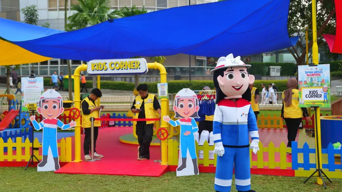 PGN Berikan Pengalaman Belajar Gas Bumi Sejak Dini Lewat Kids Corner di Taman Jargas 2025