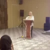 Kepala Dinas Lingkungan Hidup Kota Cimahi, Chanifah Listayrini dalam Penilaian Peringkat Kinerja Perusahaan dalam Pengelolaan Lingkungan Hidup Kota Cimahi (PROPER-C) di MPP Cimahi (Mong)