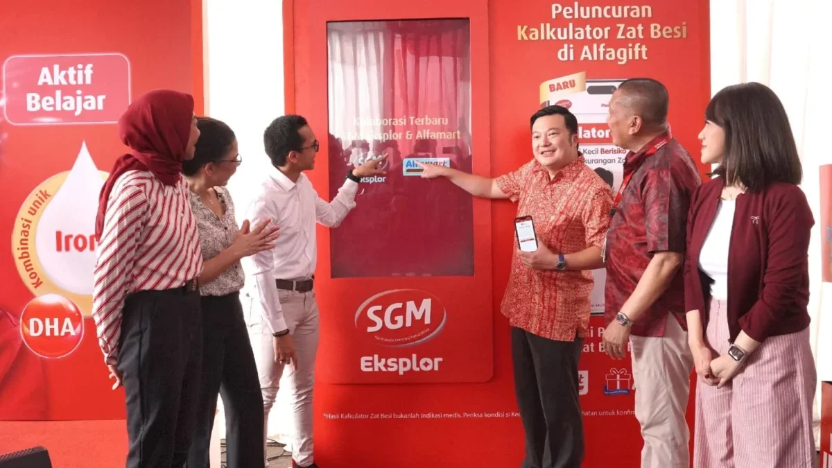 Program Alfamart Sahabat Generasi Maju Bersama SGM Eksplor, Luncurkan Kalkulator Zat Besi di Alfagift