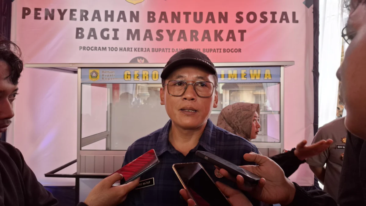 Kepala Dinas Sosial Kabupaten Bogor, Farid Ma'ruf