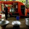 Dapur Umum pergerakan tanah Purwakarta